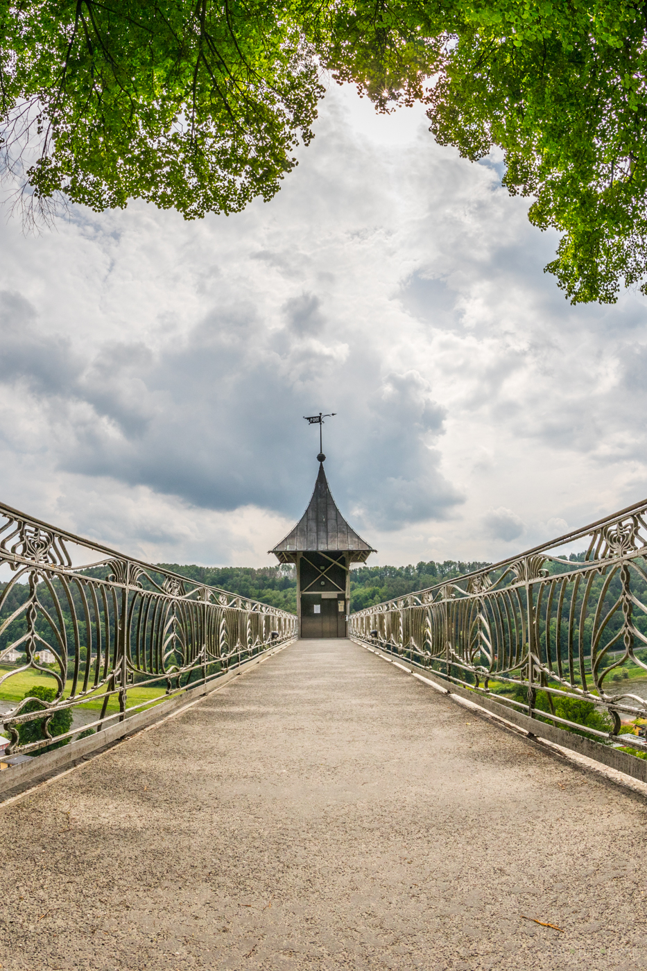 Hoch über Bad Schandau